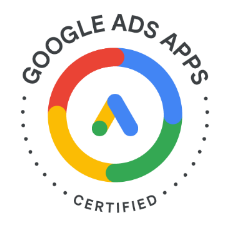 Google ads apps certified logo