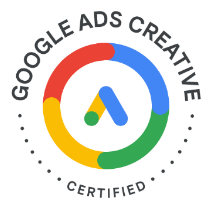Google ads creative certified logo